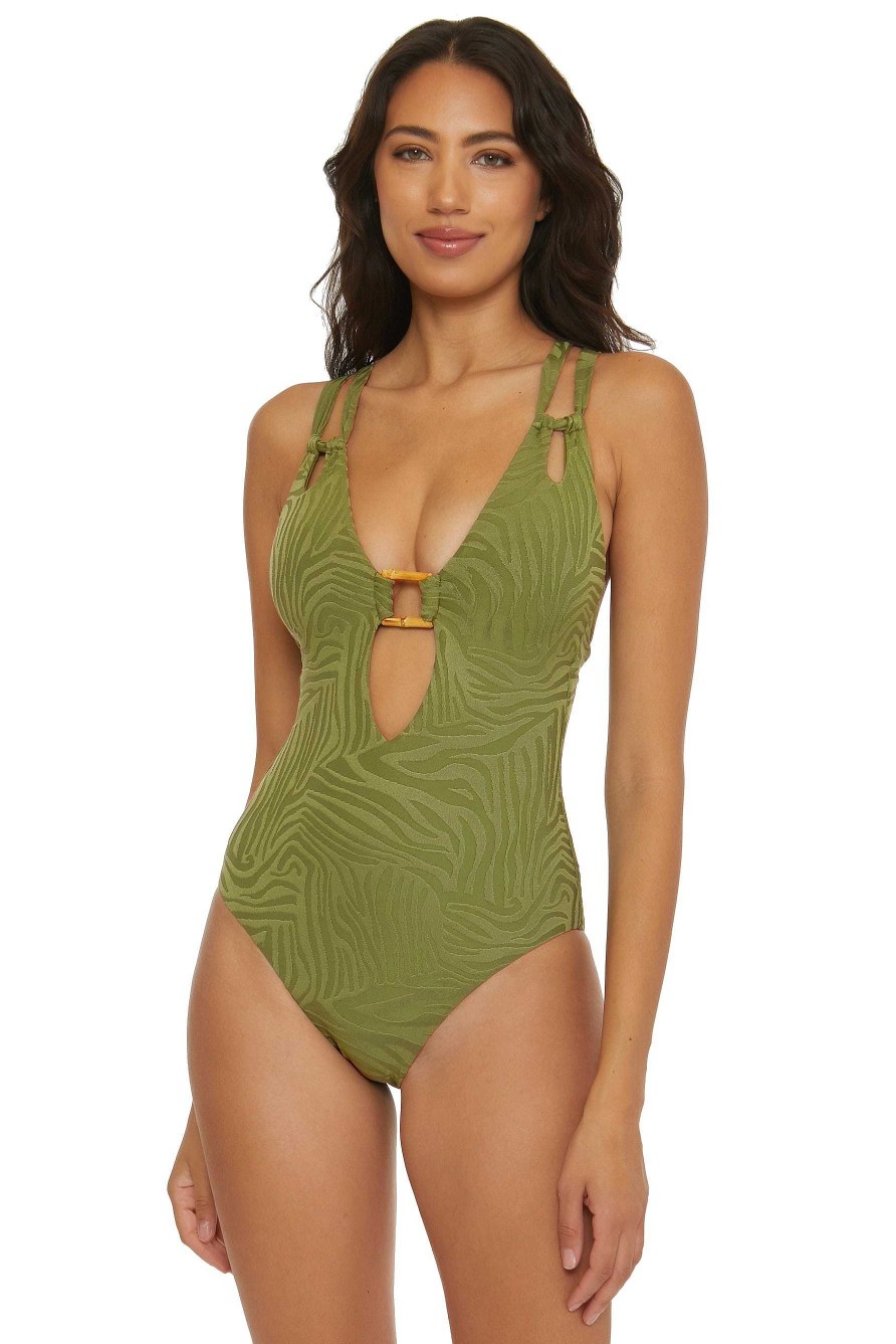 Swim Collections ROBERTO COLLINA | Congo One Piece Agave