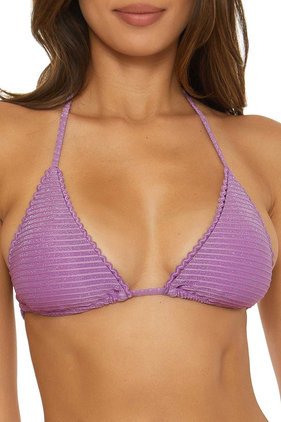 Swim Collections ROBERTO COLLINA | Celeste Triangle Top Viola