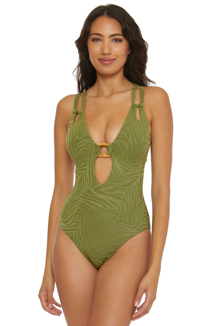 Swim Collections ROBERTO COLLINA | Congo One Piece Agave