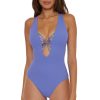 Swim Collections ROBERTO COLLINA | Modernedge 1Pc Plunge Cornflower